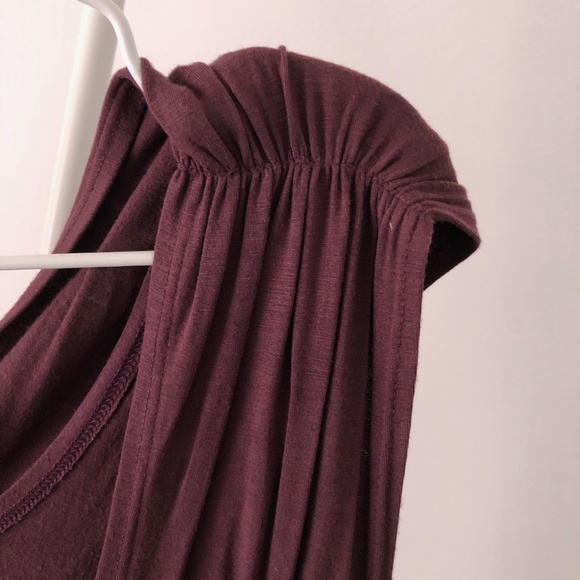 3 THREE DOTS PURPLE TANK TOP - Picture 5 of 7